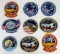 NASA Space Shuttle Discovery Group of (9) Uniform Patches