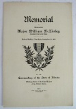 President William McKinley Sept. 14, 1901 Memorial Booklet