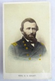 General U.S. Grant Original CDV Photo/Tinted Color