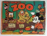 Walt Disney's (Mickey Mouse) Zoo 1930's Hardcover Book