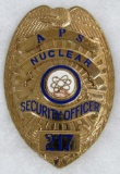 Rare! Arizona Nuclear Plant Obsolete Security Officer Badge