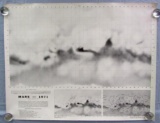 1971 Lowell University Map of Mars Poster