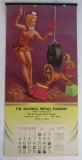 Advance Metals (1953) Pin-Up Advertising Calendar/Denver