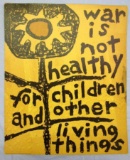 Rare! Original 1967 Another Mother For Peace Protest Poster