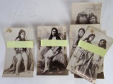 Group of (6) Pre-WWII G.I. Bring Back Nude Pin-Up Photos
