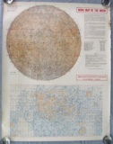 NASA 1967 Herbert Ross (Pub) Work Map of the Moon Poster