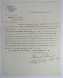 Montana: Deer Lodge Prison Signed 1897 Document