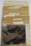 Irving Klaw (10) Original 8 X 10 Pin-Up Negative Files