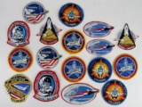NASA Space Shuttle Columbia Group of (17) Uniform Patches