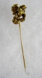 Gold Nugget Vintage Jewelry Stickpin/2.03 grams Total Weight