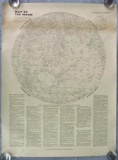 NASA 1959 Sky Publishing Map of the Moon Poster