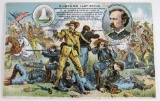 Custer's Last Stand (1910) Advertising Postcard