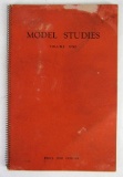 Rare! 1940's Nude Model Studies Booklet/Not Airbrushed