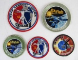 NASA Skylab Group of (5) Uniform Patches