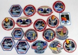 NASA Space Shuttle Challenger Group of (18) Uniform Patches