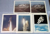 NASA Martin Marietta Group of (5) Display Prints