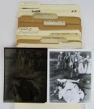 Irving Klaw (10) Original 8 X 10 Negative Pin-Up Files w/Photo