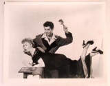 Irving Klaw/Shelley Winters Pin-Up Photo w/COA Sticker