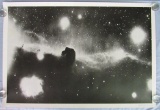 NASA c.1960's Astro Murals Horsehead Nebula Orionis Poster