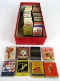 Estate Found 1930's-50's Advertising Matchbooks w/Pin-Up