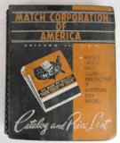 Rare! 1951 Match Corp of America Salesman's Sample Binder