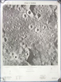 NASA 1975 Lunar Science Institute Apollo 16 Traverses Poster