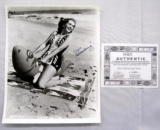 Jinx Falkenberg Signed WWII Era Pin-Up Photo