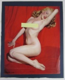 Marilyn Monroe 1953 Golden Dreams Calendar Sample Page