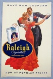 Raleigh Cigarettes Stunning 1930's Advertising Poster