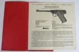 Rare! c.1920's Colt Automatic Pistols Advertising Brochure