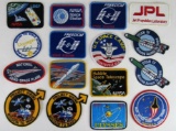 NASA Group of (16) Mission Uniform Patches/Viking & More