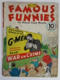 Famous Funnies #27/1935 Classic G-Men Crime Cover