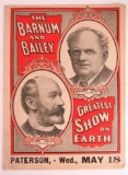 Barnum & Baily Circus (1910) Program