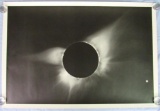 NASA c.1960's Astro Murals Solar Corona & Venus Poster
