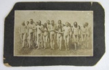 Rare! C.1880's Nudist Colony Albumen Photo