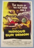 Hideous Sun Demon Original (1959) Monster One-Sheet Poster