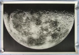 NASA c.1960's Astro Murals Moon at Last Quarter Poster