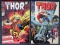Thor #156 & 157 (1968) Silver Age Marvel Lot/ Raganrok