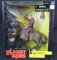 2001 Hasbro Planet of the Apes THADE ON HORSE Large Action Figure Box Set
