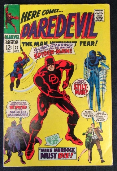 Daredevil #27 (1967) Silver Age Spider-Man Appearance