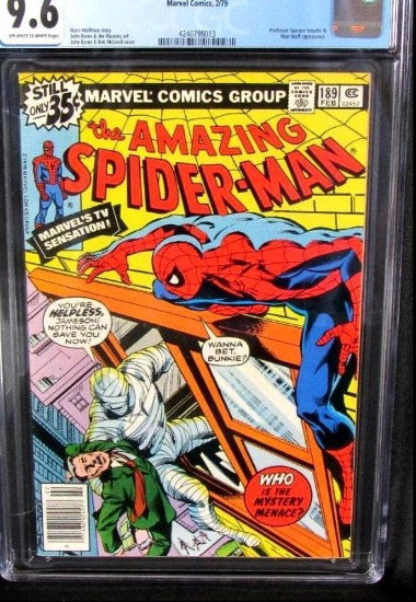 Amazing Spider-Man #189 (1979) Bronze Age Man-Wolf CGC 9.6 Beauty!