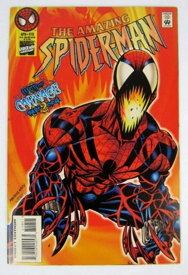 Amazing Spider-Man #410 (1996) Key 1st Spider-Carnage