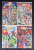 DC Versus Marvel (1995) #1, 2, 3, 4 Full Set