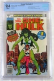 Savage She-Hulk #1 (1980) Newsstand/ Key 1st Appearance CBCS 9.4