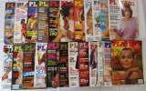 Lot Approx. (20) Modern Playboy Magazines