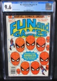 Fun and Games Magazine #3 (1979) Bronze Age Marvel Spider-Man Cover CGC 9.6