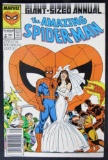 Amazing Spider-Man Annual #21 (1987) Newsstand Variant/ Key Wedding Issue