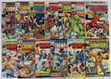 The Champions (1975, Marvel) Lot (13 Diff) #1-17