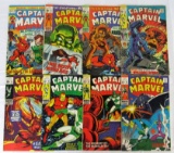 Captain Marvel Silver Age Lot #11, 12, 14, 15, 16, 18, 19, 24
