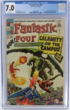 Fantastic Four #35 (1965) Key 1st Appearance DRAGON MAN CGC 7.0